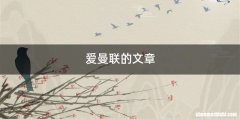 爱曼联的文章