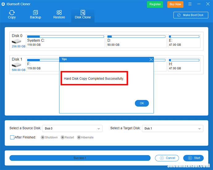 在Win10中将HDD克隆到Samsung 860 Evo SSD的2种方法