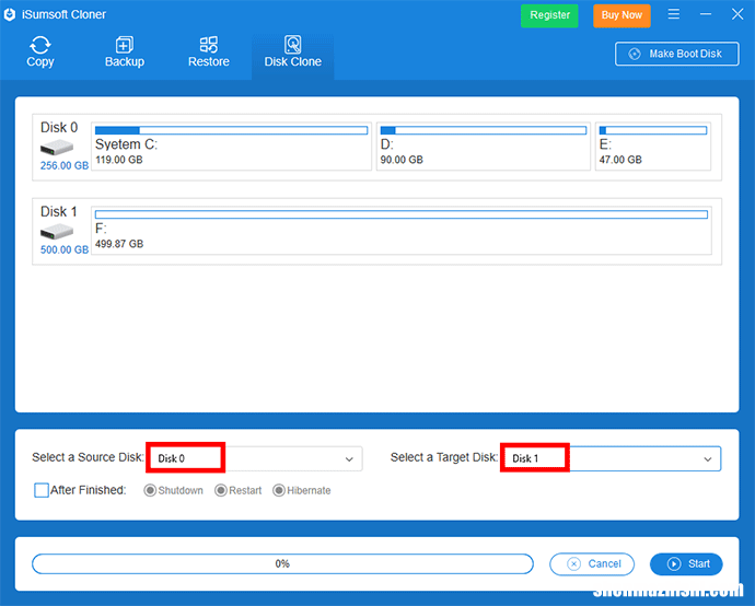 在Win10中将HDD克隆到Samsung 860 Evo SSD的2种方法