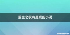 重生之收购曼联的小说