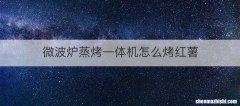 微波炉蒸烤一体机怎么烤红薯