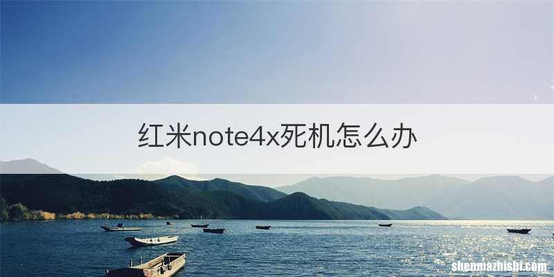 红米note4x死机怎么办