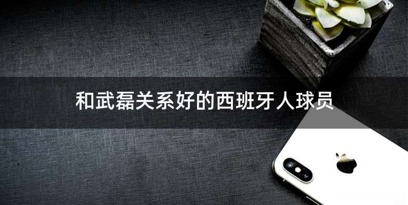 和武磊关系好的西班牙人球员