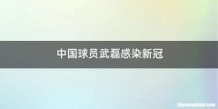 中国球员武磊感染新冠
