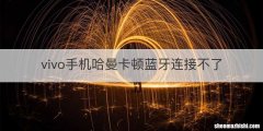 vivo手机哈曼卡顿蓝牙连接不了