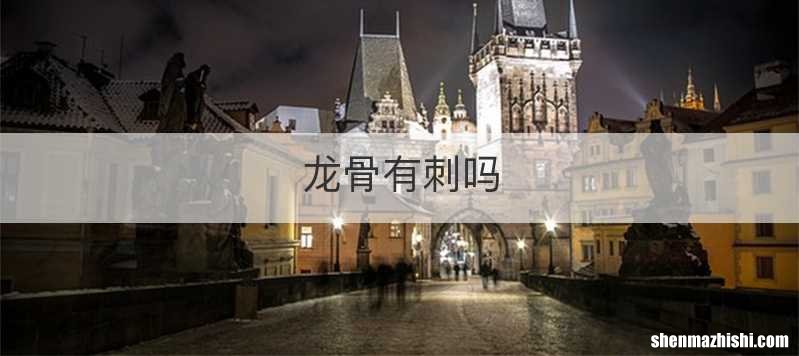 龙骨有刺吗