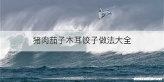 猪肉茄子木耳饺子做法大全