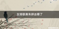 女排联赛朱婷去哪了