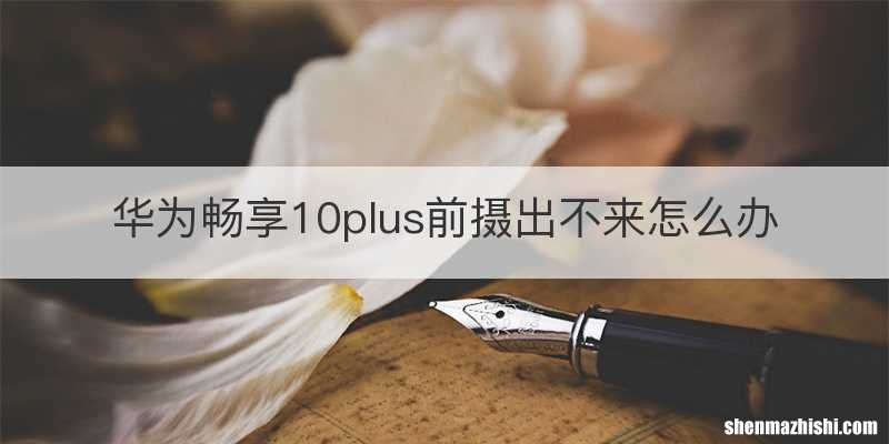 华为畅享10plus前摄出不来怎么办