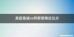 英超曼城vs阿斯顿维拉比分