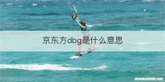 京东方dbg是什么意思