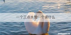 一个三点水加一个读什么
