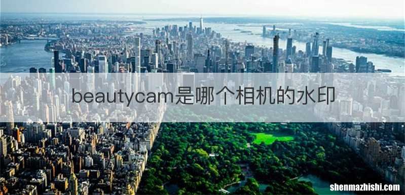 beautycam是哪个相机的水印