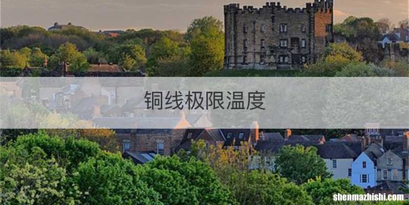 铜线极限温度