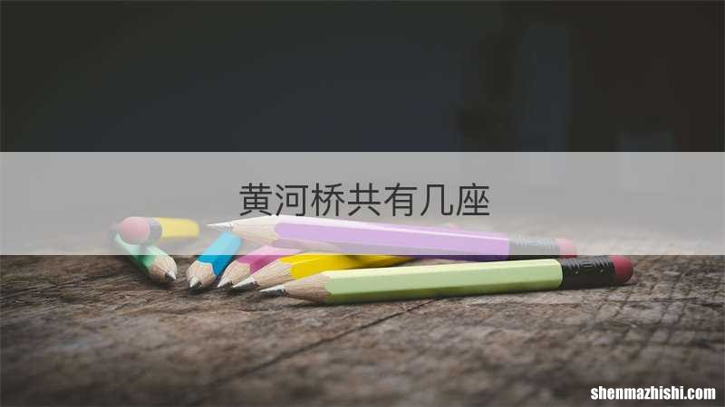 黄河桥共有几座