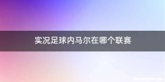 实况足球内马尔在哪个联赛