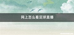 网上怎么看足球直播