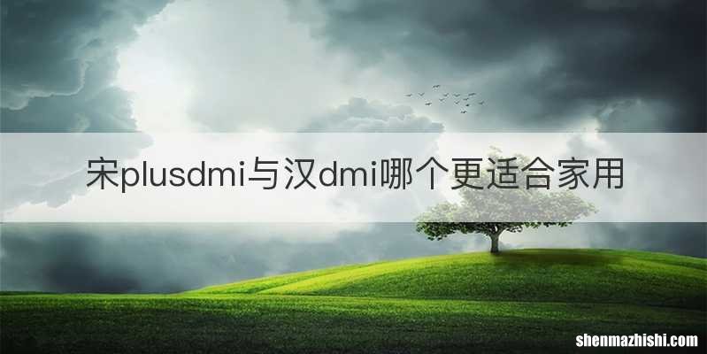 宋plusdmi与汉dmi哪个更适合家用