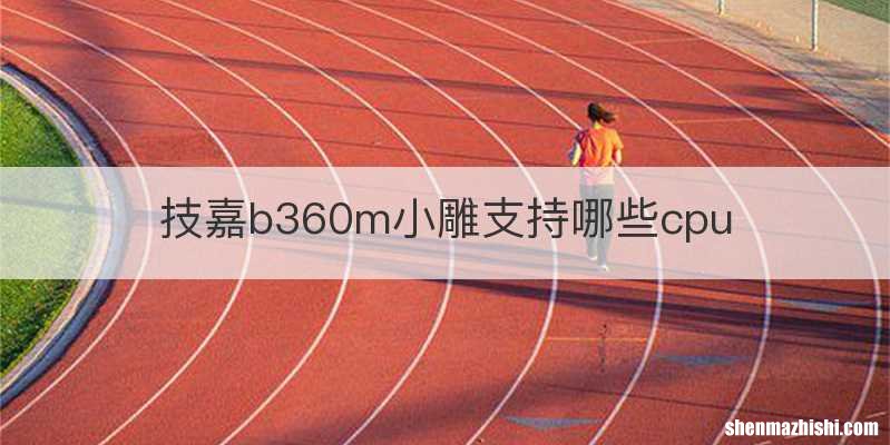 技嘉b360m小雕支持哪些cpu