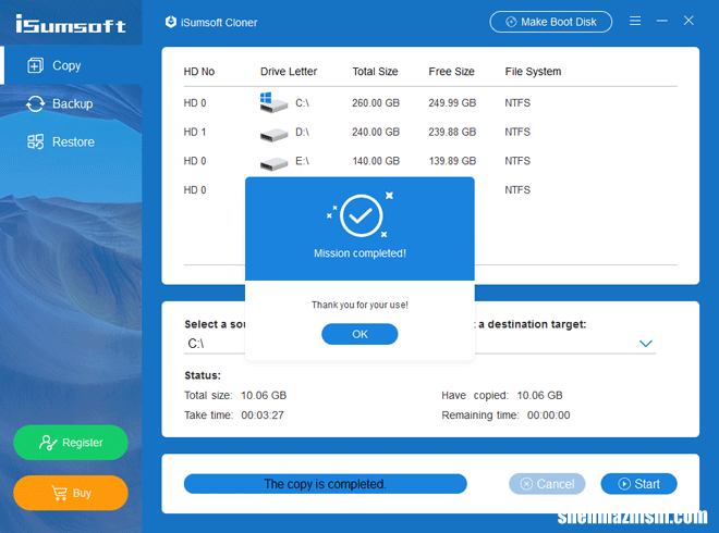 如何将Win10操作系统从HDD克隆到较小的M.2SSD