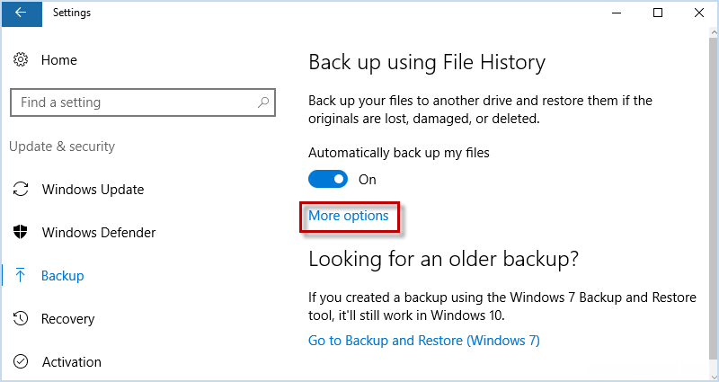 如何将Windows10系统和数据备份到USB闪存驱动器