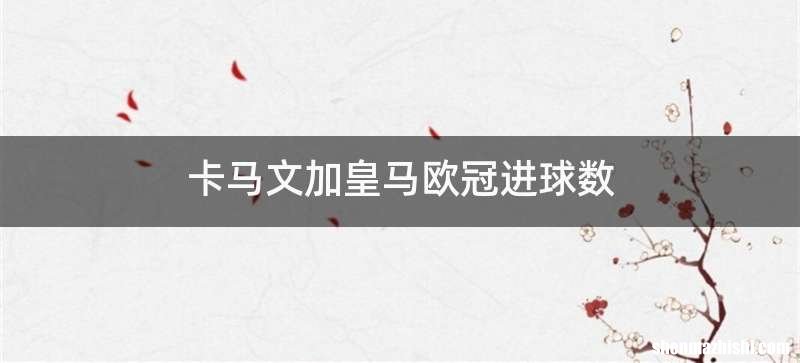 卡马文加皇马欧冠进球数