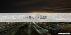 ck和小ck区别