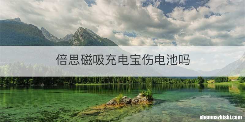 倍思磁吸充电宝伤电池吗