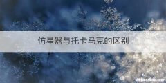 仿星器与托卡马克的区别