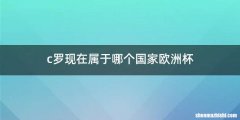 c罗现在属于哪个国家欧洲杯