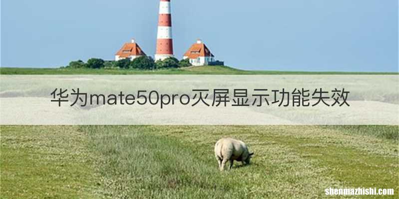 华为mate50pro灭屏显示功能失效