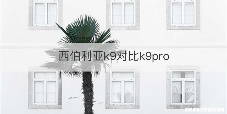 西伯利亚k9对比k9pro