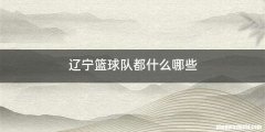辽宁篮球队都什么哪些