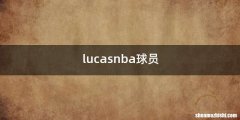 lucasnba球员