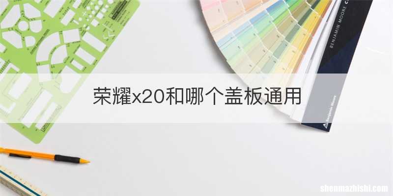 荣耀x20和哪个盖板通用