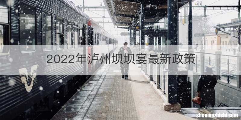 2022年泸州坝坝宴最新政策