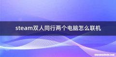 steam双人同行两个电脑怎么联机