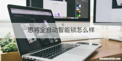 惠将全自动智能锁怎么样