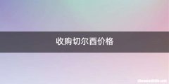 收购切尔西价格