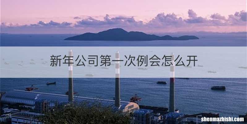 新年公司第一次例会怎么开