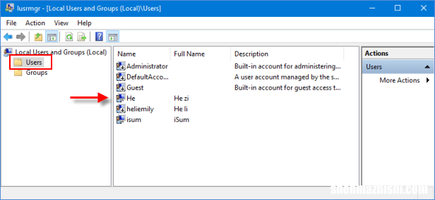 如何在Windows10中启用或禁用用户帐户