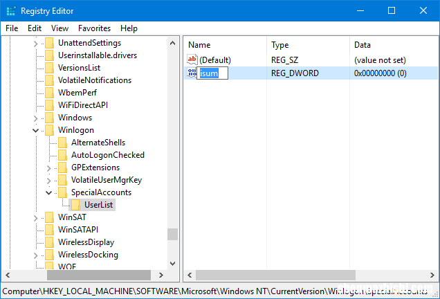 如何在Windows10中启用或禁用用户帐户