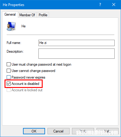 如何在Windows10中启用或禁用用户帐户