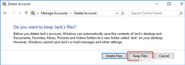 Win10系统管理员账号的删除步骤