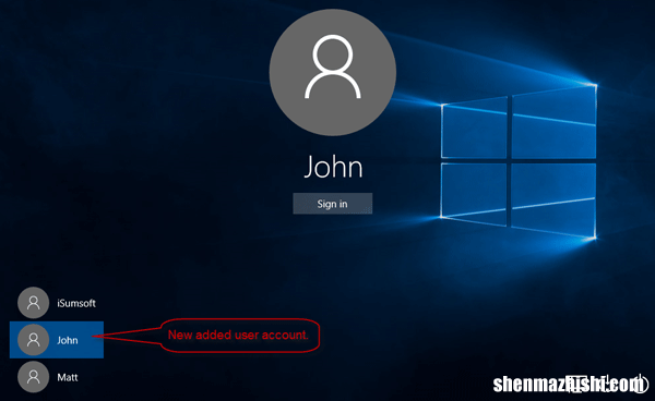 如何在Windows10上添加、删除和修改用户帐户