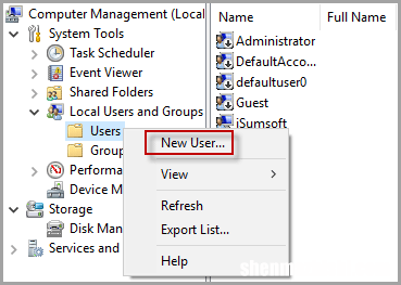 如何在Windows10上添加、删除和修改用户帐户
