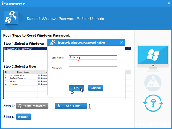 Windows10上意外删除的管理员帐户,如何恢复