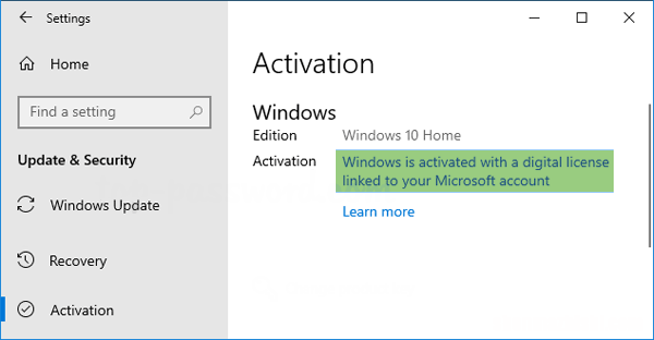 如何在更换硬件前保留Win10数字许可证
