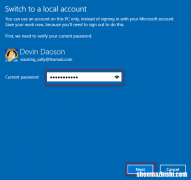 笔记本电脑上微软账户的删除方法