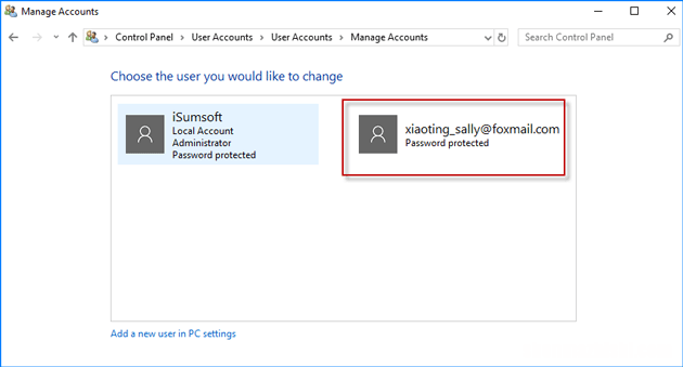 笔记本电脑上微软账户的删除方法